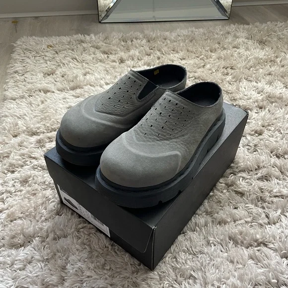 Dr. Martens | Shoes | Dr Martens Gray Mules Vent Xx2 | Poshmark